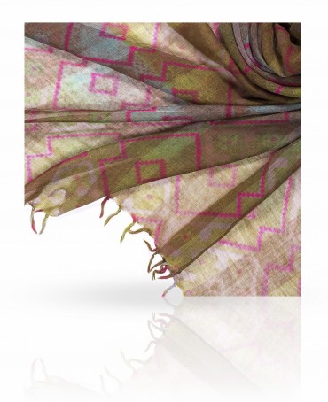 Палантин Унисекс ZW-BARFI/BR.GREEN